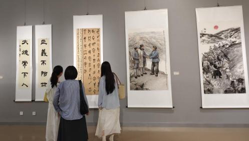 内蒙古展览馆开展“传承红色基因 凝聚奋进力量”主题党日活动